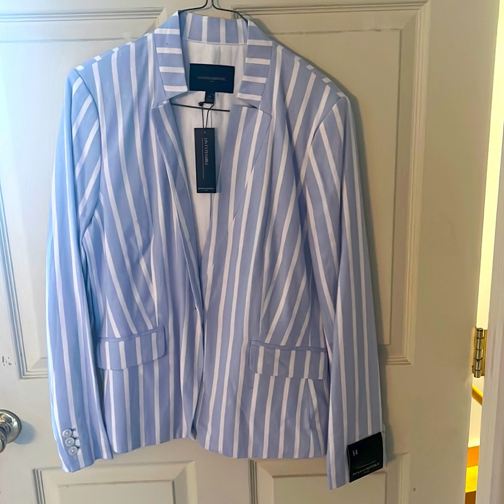 Banana Republic Striped Blazer